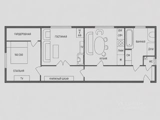 m. Ulitsa 1905 goda: Apartment, 2-rooms