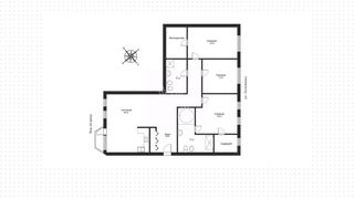 m. Kropotkinskaya: Apartment, 3-rooms