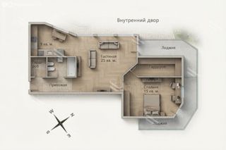 m. Taganskaya: Apartment, 2-rooms