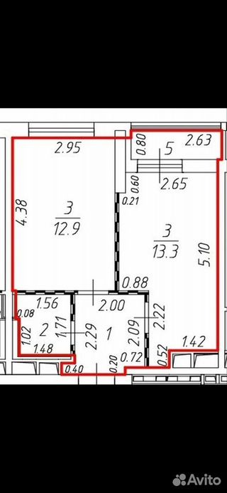 m. Strogino: Apartment, 1-rooms