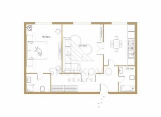 m. Dinamo: Apartment, 2-rooms