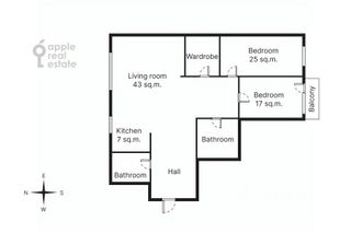 m. Mayakovskaya: Apartment, 3-rooms