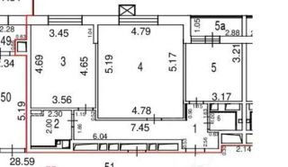 m. Fili: Apartment, 2-rooms
