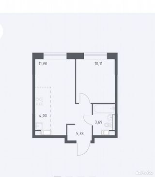 m. Novomoskovskaya (Kommunarka): Apartment, 1-rooms