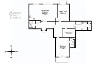 m. Chkalovskaya: Apartment, 3-rooms