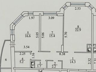 m. Reutovo: Apartment, 2-rooms