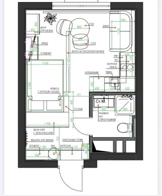 m. Maryina Roscha: Apartment, studio