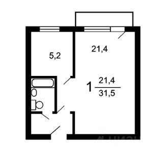m. Leninsky prospekt: Apartment, 1-rooms