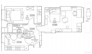m. Barrikadnaya: Apartment, 2-rooms