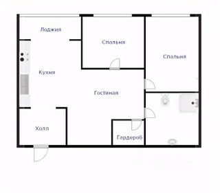 m. Serpukhovskaya: Apartment, 3-rooms