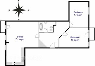 m. Polyanka: Apartment, 3-rooms