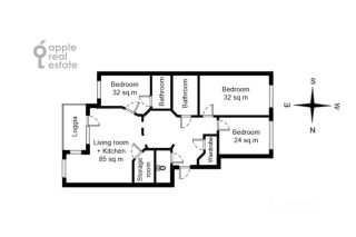 m. Arbatskaya: Apartment, 4-rooms