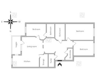 m. Arbatskaya: Apartment, 4-rooms