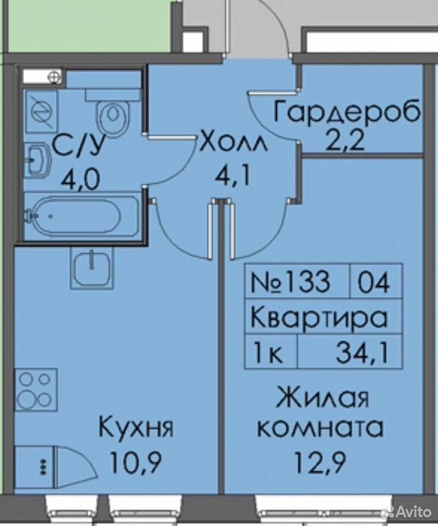 m. Filatov lug: Apartment, 1-rooms