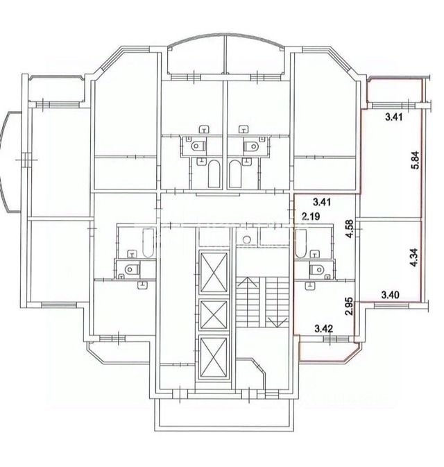m. Lyubertsy I: Apartment, 2-rooms