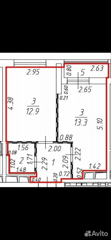 m. Strogino: Apartment, 1-rooms