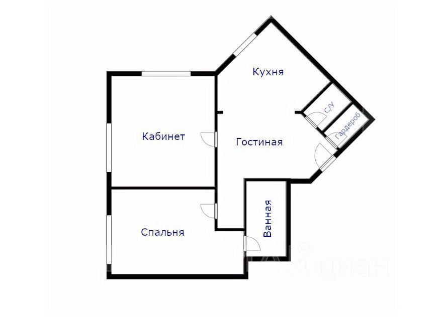 m. Lomonosovsky prospekt: Apartment, 2-rooms