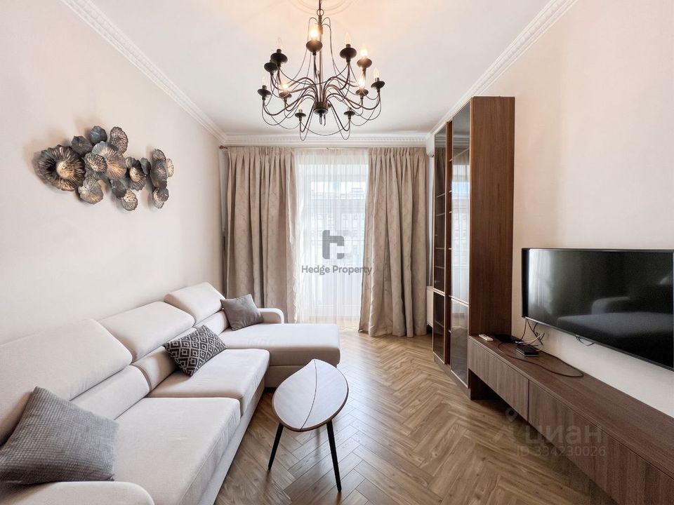m. Mayakovskaya: Apartment, 2-rooms