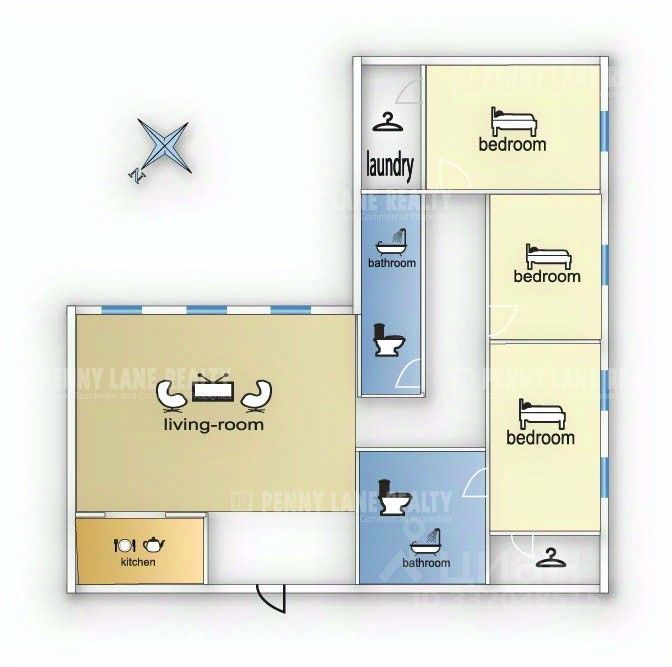 m. Kropotkinskaya: Apartment, 4-rooms