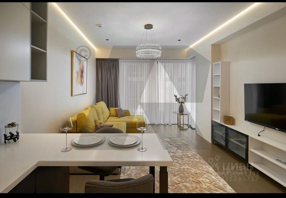 m. Park Pobedy: Apartment, 2-rooms