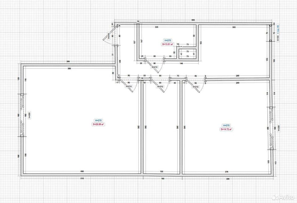 m. Podolsk: Apartment, 2-rooms