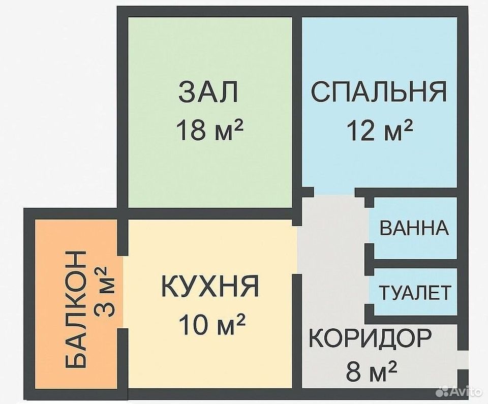m. Fabrichnaya: Apartment, 2-rooms