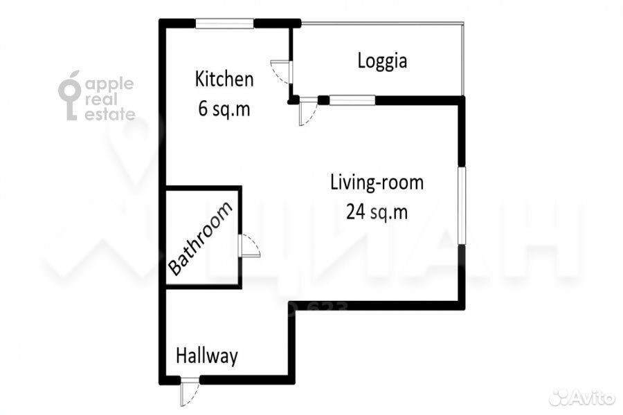 m. Dinamo: Apartment, studio