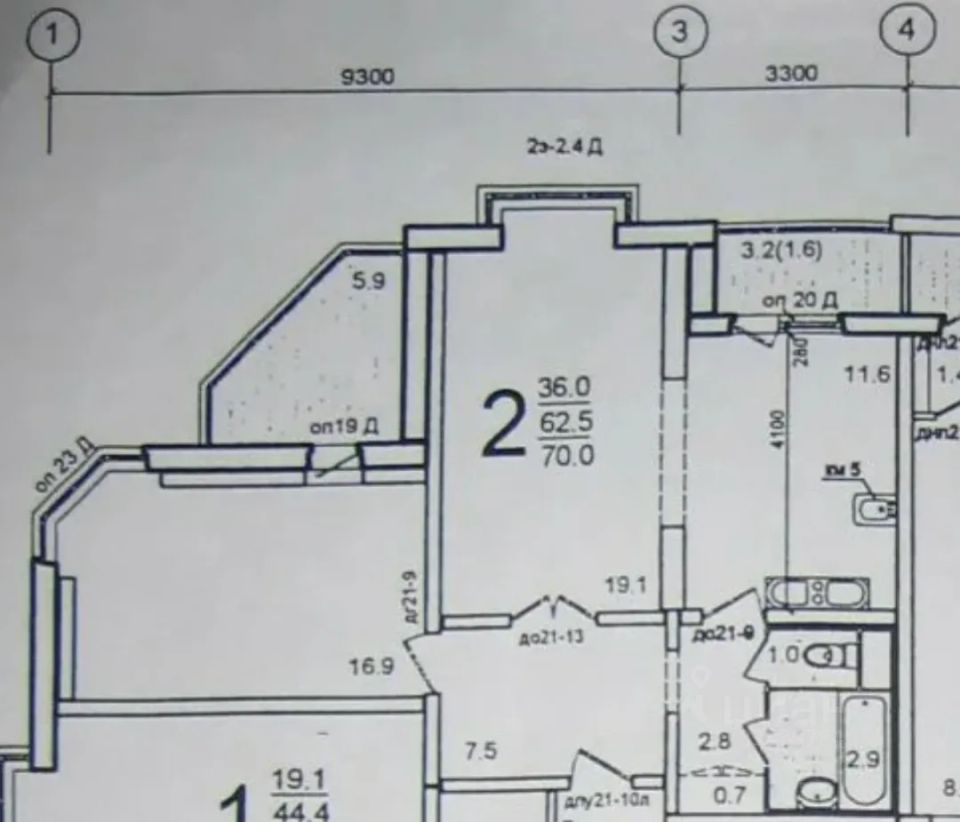 m. Zheleznodorozhnaya: Apartment, 2-rooms